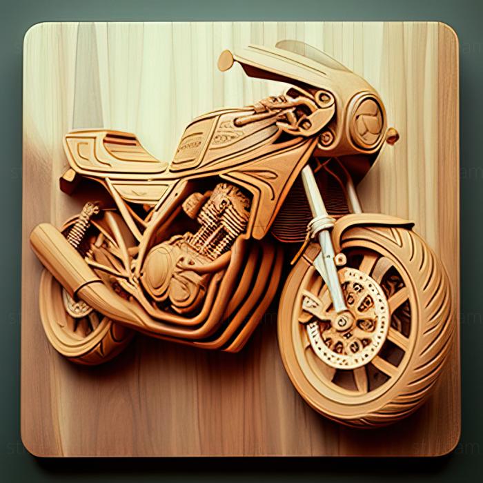 3D модель Honda CB900 (STL)
